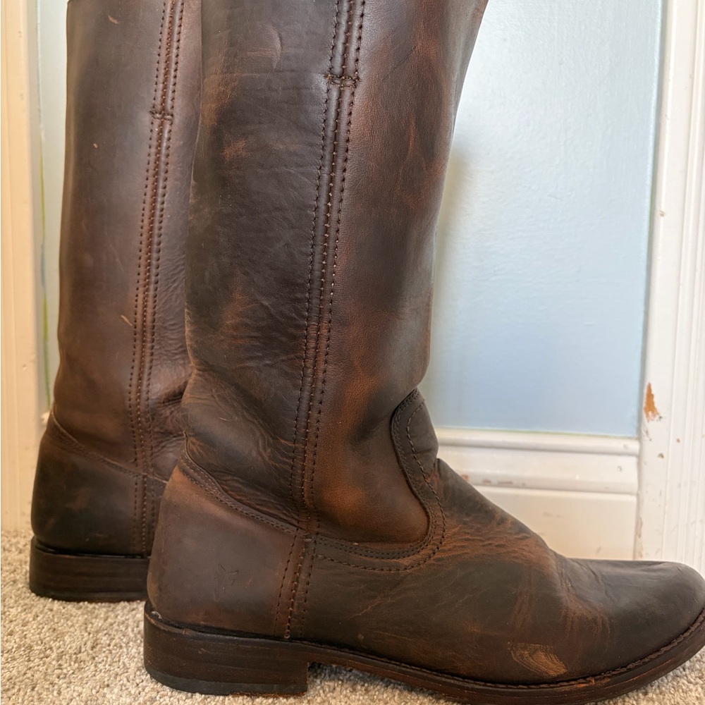 Frye Brown Leather Boots